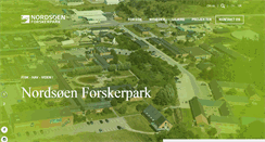 Desktop Screenshot of nordsoenforskerpark.dk